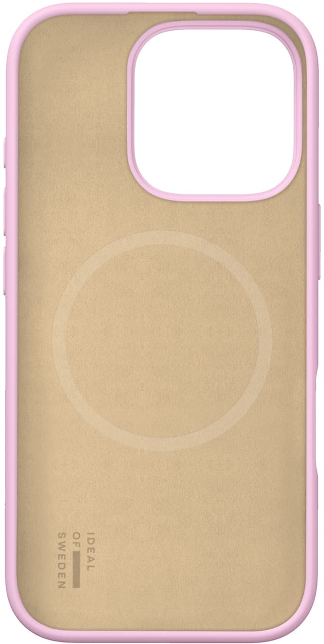 iDeal of Sweden Silicone iPhone 16 Pro Max etui (tyggegummi pink)