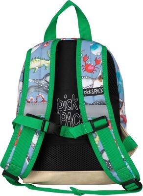 Pick & Pack Mix Animal Ryggsekk 7L, Cloud Grey
