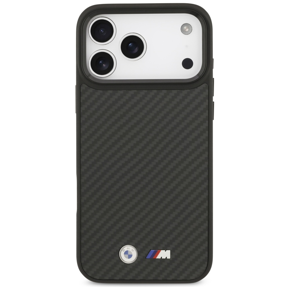 iPhone 17 Pro Max MagSafe Hardcase Hülle Kevlar Matt (BMHMP17X24CFMMK) - Schwarz