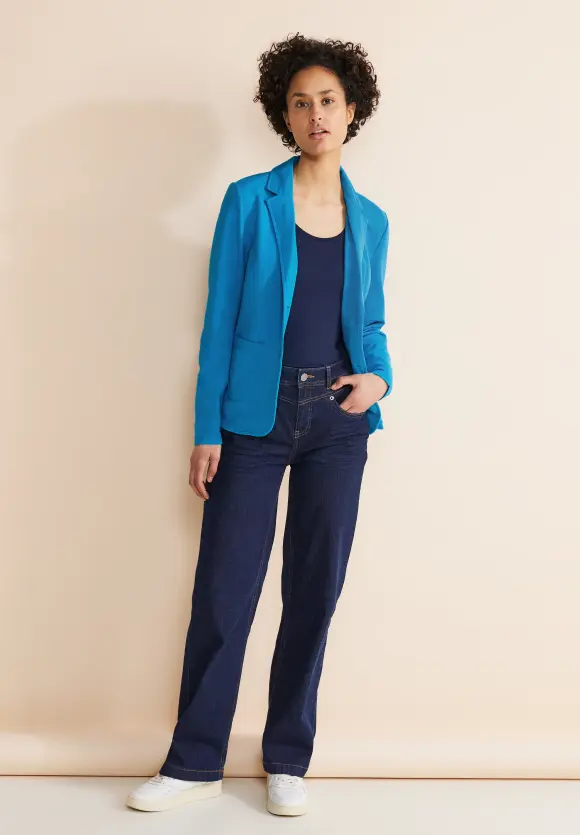 Basic Blazer - bright cyan blue