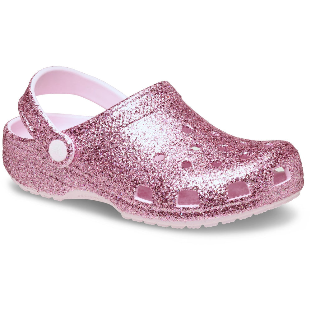 Køb Crocs Pink Milk Classic Chunky Glitter Clog K PkM