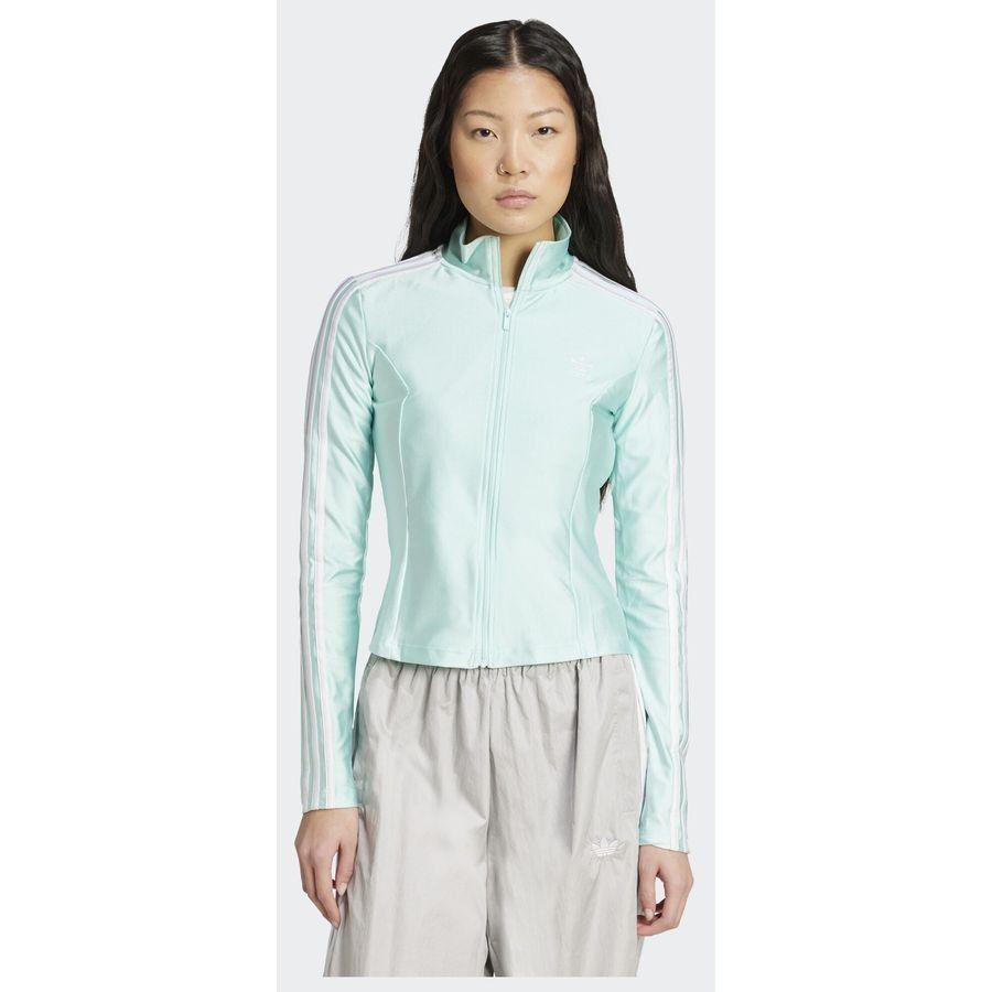 Adidas Original Veste de survêtement Adicolor 3 bandes Slim