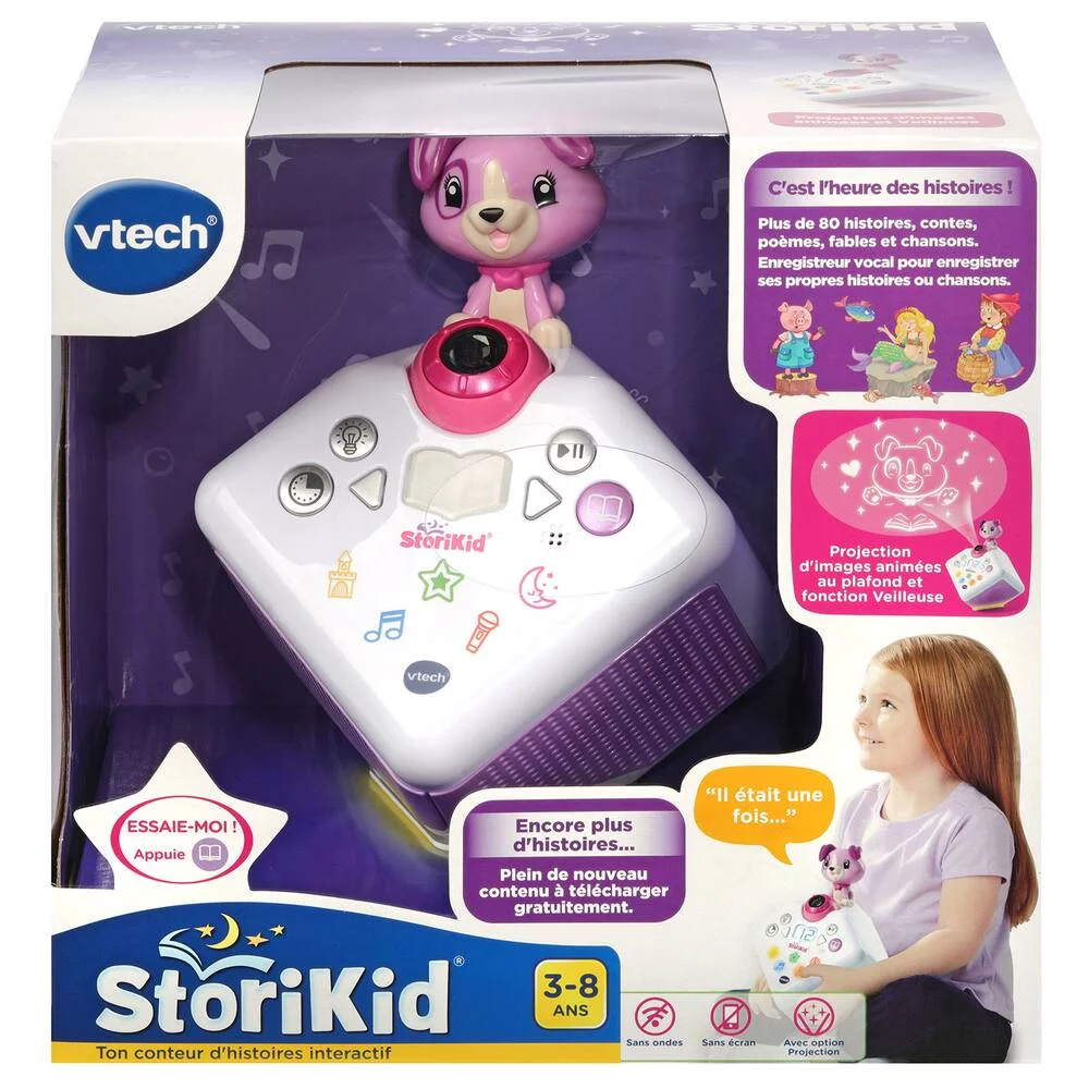 STORIKID - MON CONTEUR D'HISTOIRES ROSE