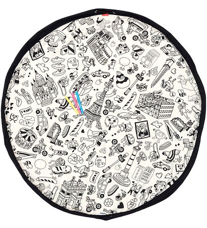 Play&Go x Omy Spielteppich m. Staubmarker - DM: 140 cm - Paris