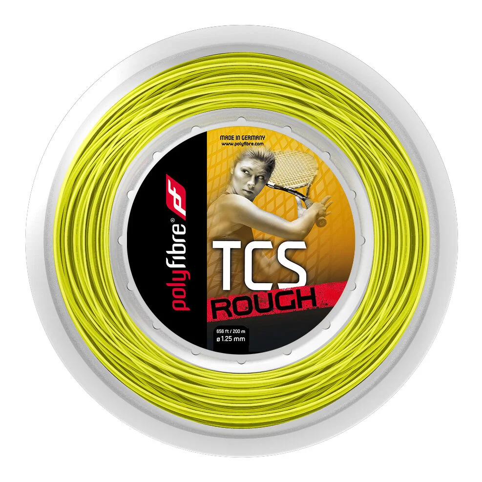 Polyfibre TCS Rough Bobine Cordage 200m - Jaune