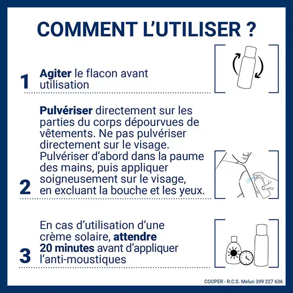 Insect Ecran Anti-Moustiques Brume Végétale 100ml