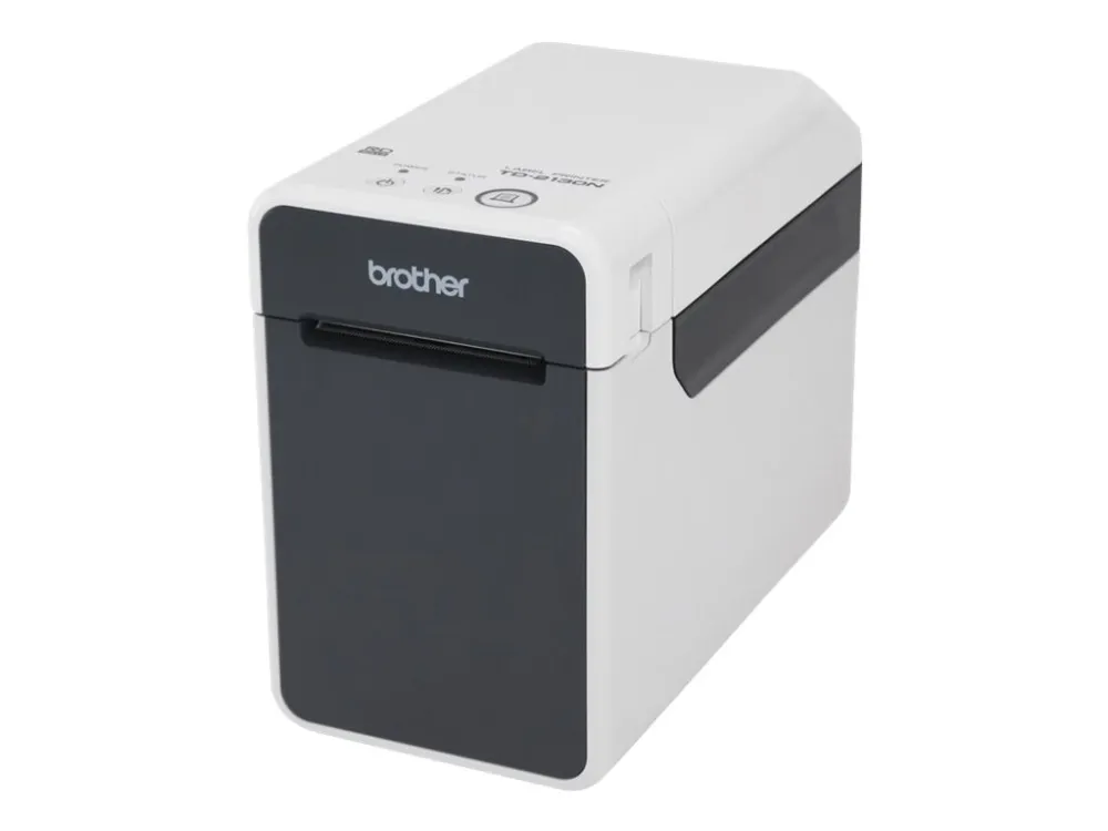 Brother TD-2130N - Etiketprinter - direkte termisk - Rulle (6,3 cm) - 300 dpi - op til 152.4 mm/sek. - USB 2.0, LAN, seriel, USB vært - skærer