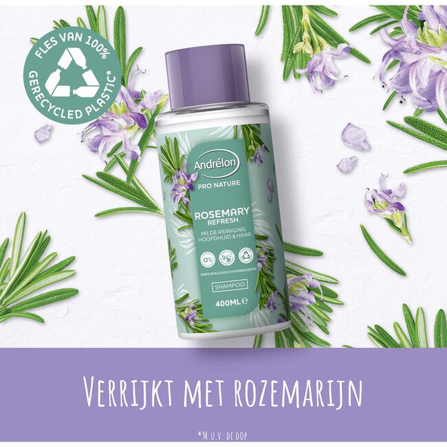 Andrélon Pro Nature Rosemary Refresh Shampoo 400 ML