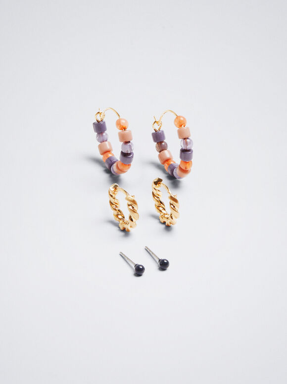Conjunto de anéis com balões - Multicolorido
