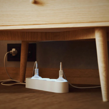 Shelly Power Strip 4 Gen4 slimme stekkerdoos & energiemeter WiFi Zigbee Matter wit (4-kanalen)