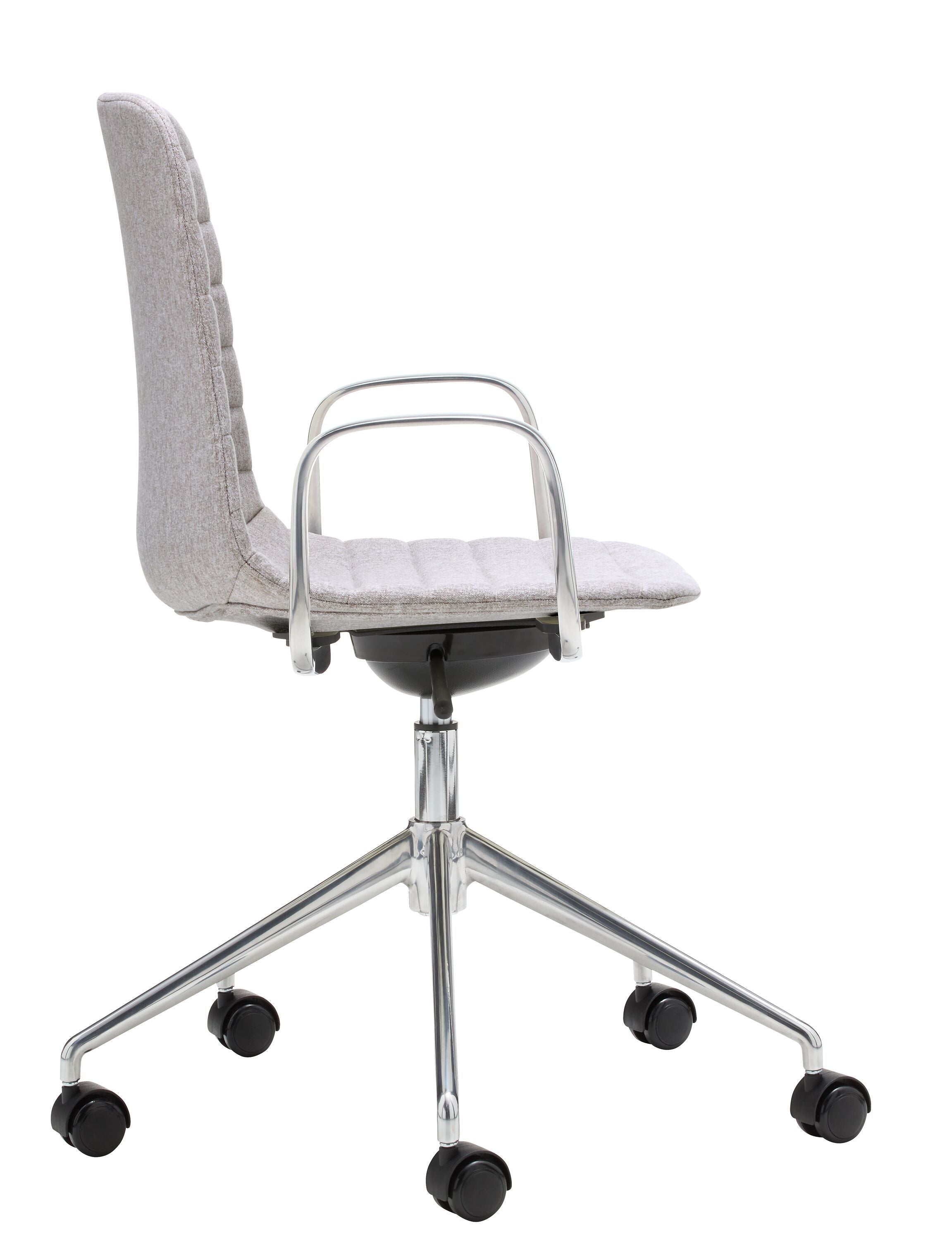 MUSK Bürostuhl - Beige / B: 65.5 cm x T: 65.5 cm x H: 80.5 cm