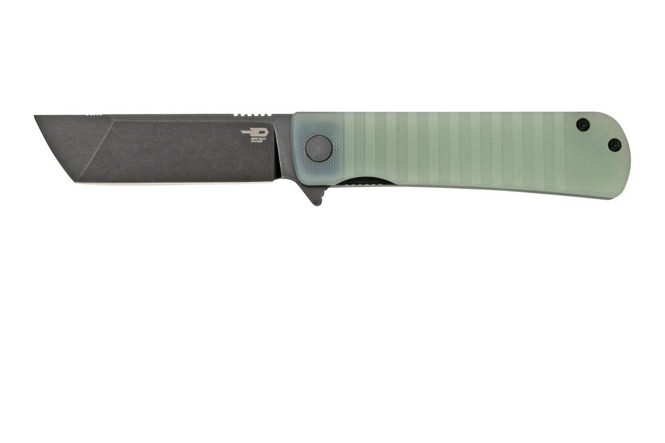 Bestech Titan BG49A-4 Stonewashed, Transparant G10, zakmes