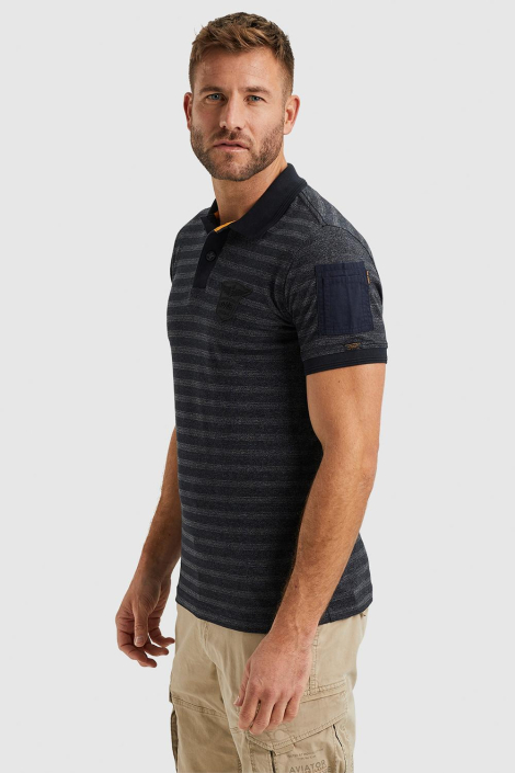 PME legend blauwe heren polo