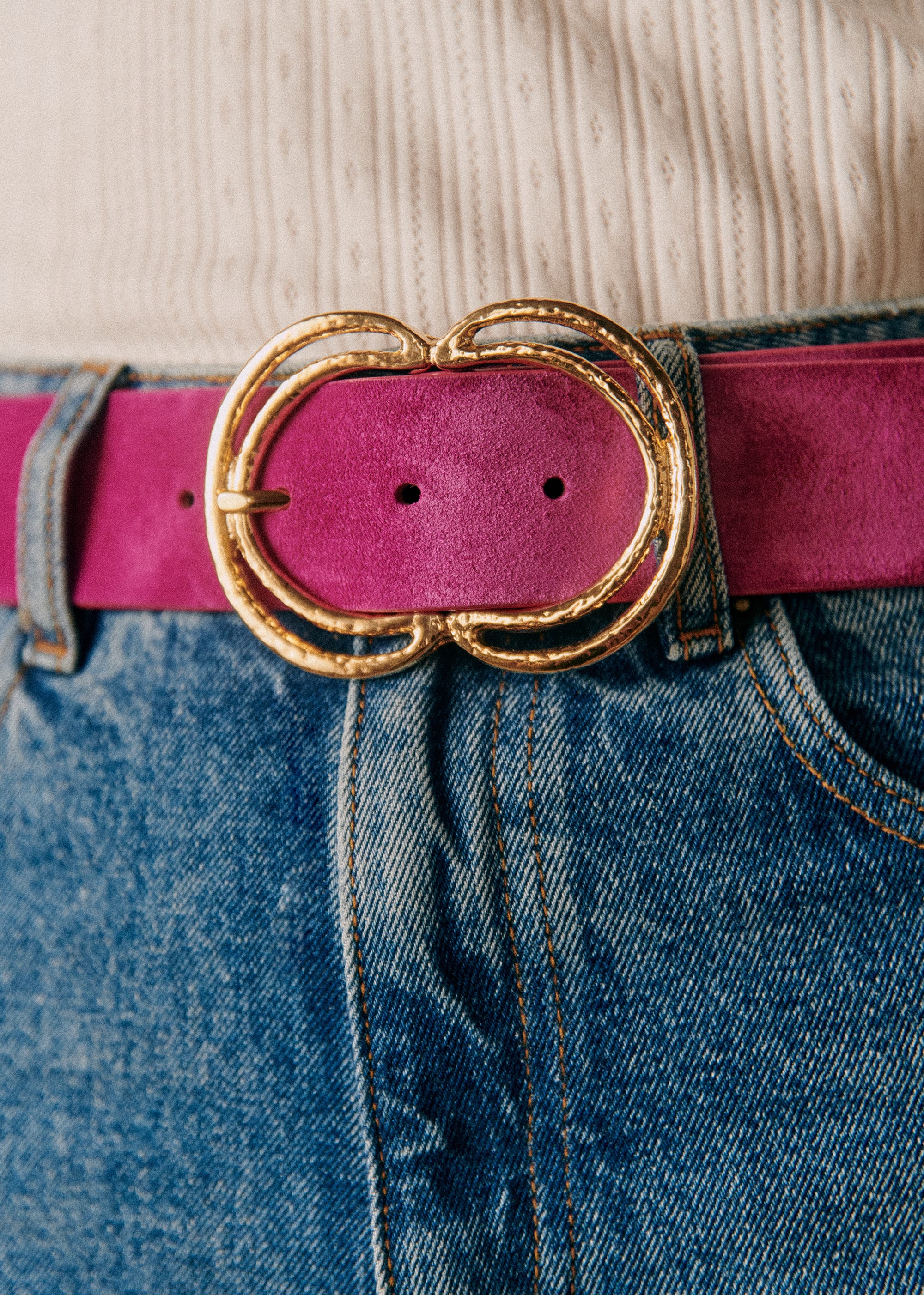Ceinture Selena - Fuchsia - E-SHOP/CEINTURES 5905903