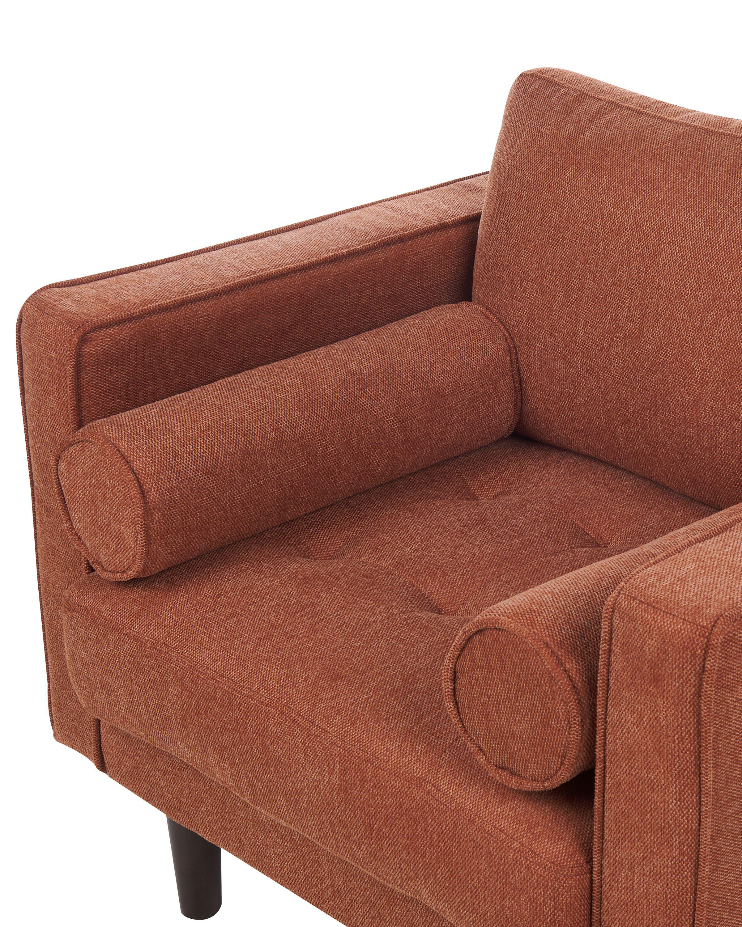 Fauteuil NURMO Stof Goudbruin