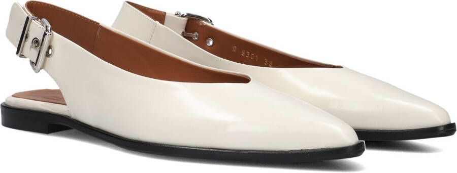 BILLI BI Slingbacks Dames A8301 Maat: 38 Materiaal: Leer Kleur: Wit