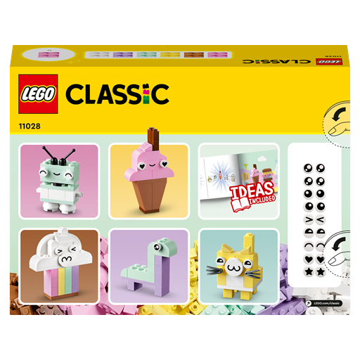 LEGO Classic Kreativ Sjov Med Pastelfarver - 11028