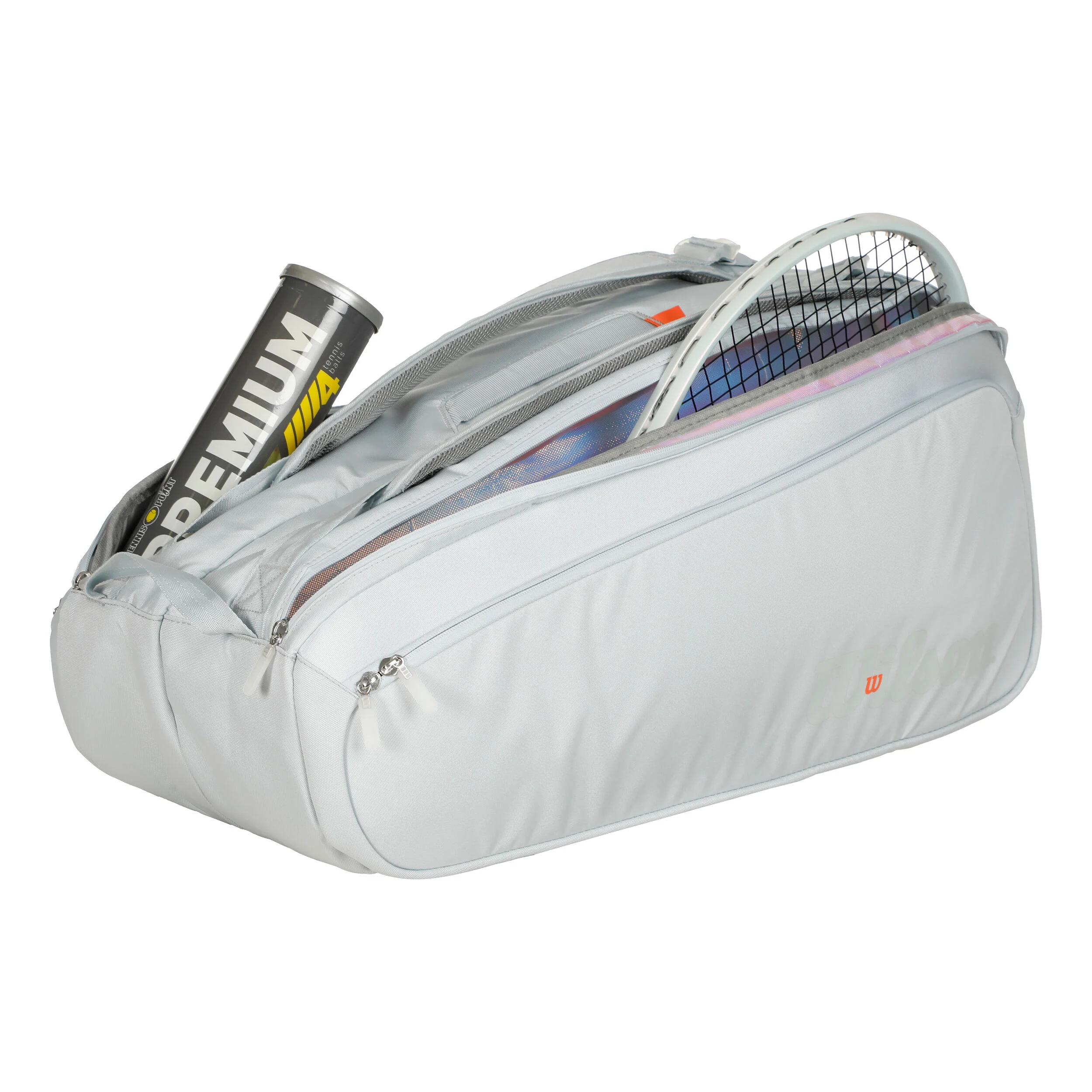 Wilson Pro Staff Shift Super Tour Housse De Raquette Lot De 9 - Blanc