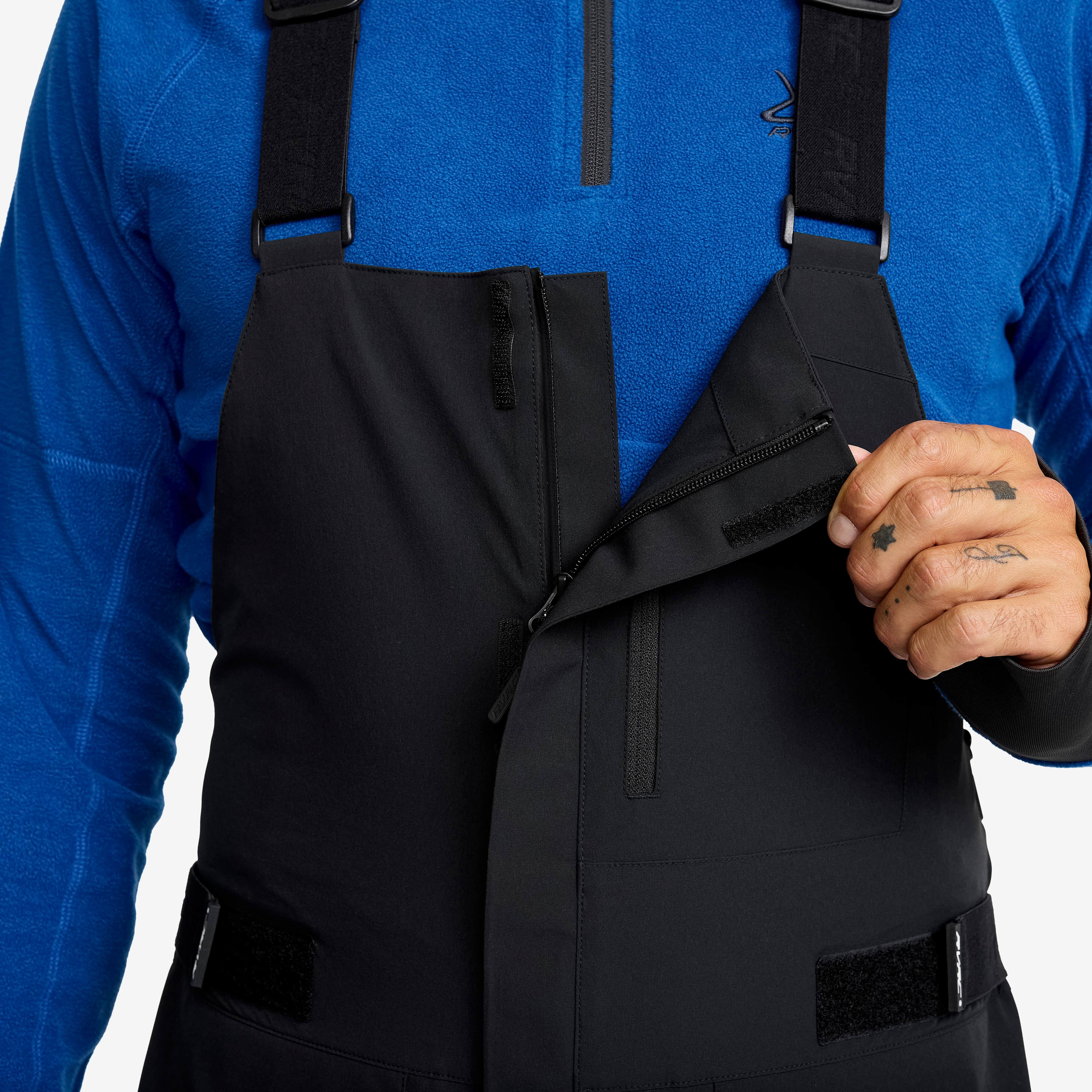 Atlas 3L Ski Bib Pants Herre Black