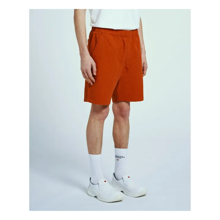 Homecore Short Simon Seer | Rouge brique