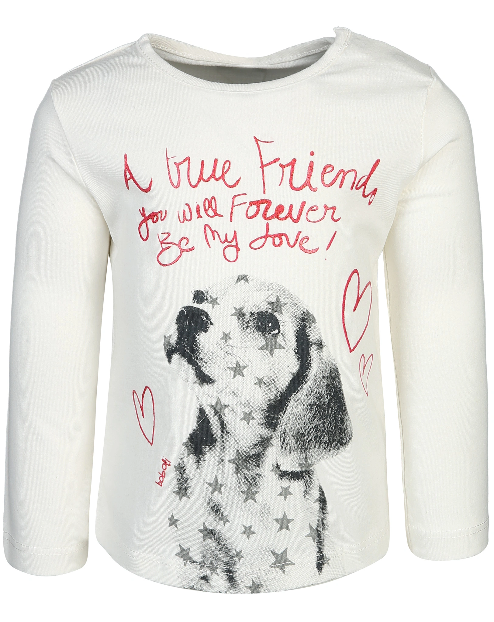Langarmshirt DALMATA in off white