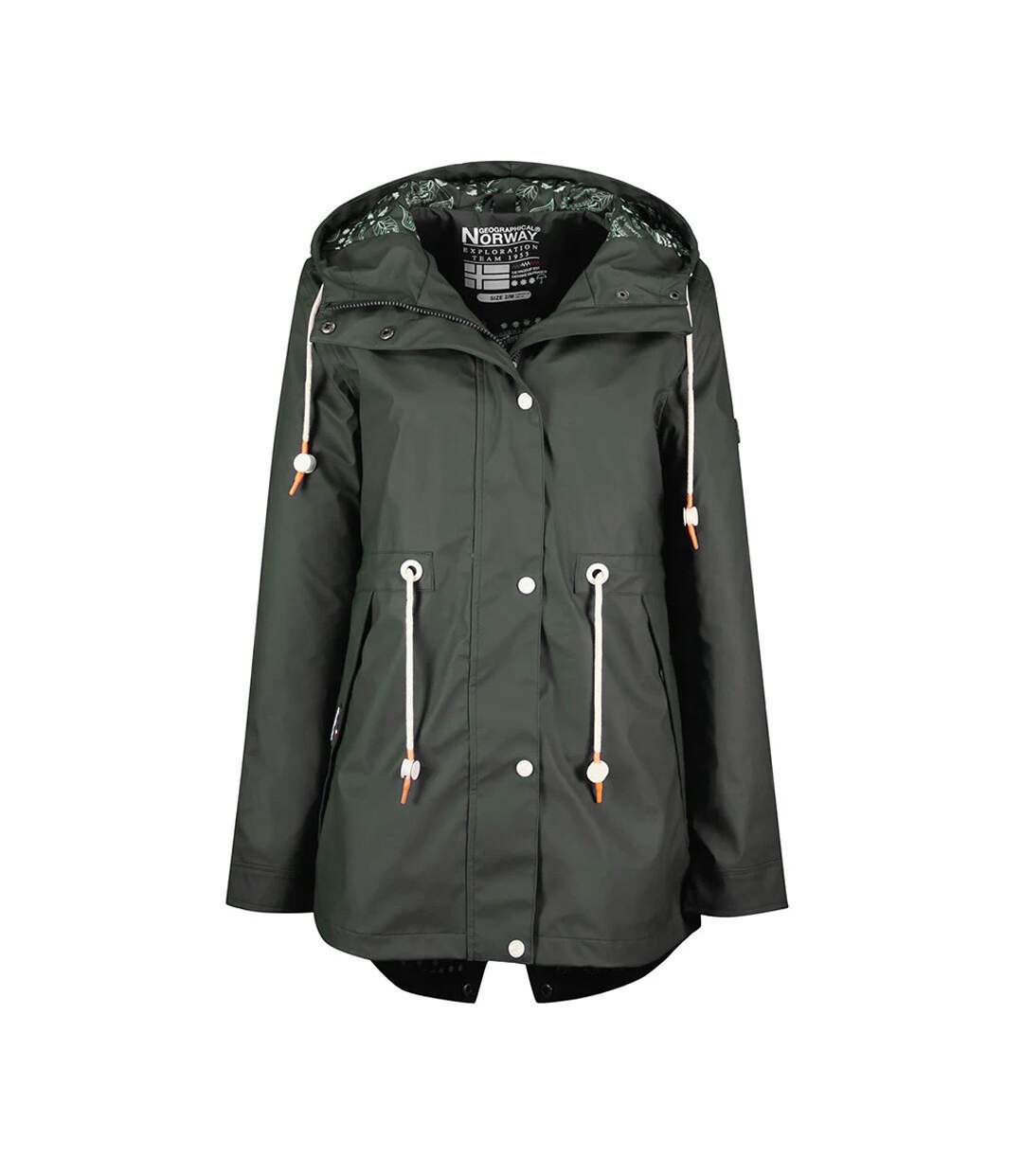 Parka Kaki Femme Geographical Norway Briato Lady
