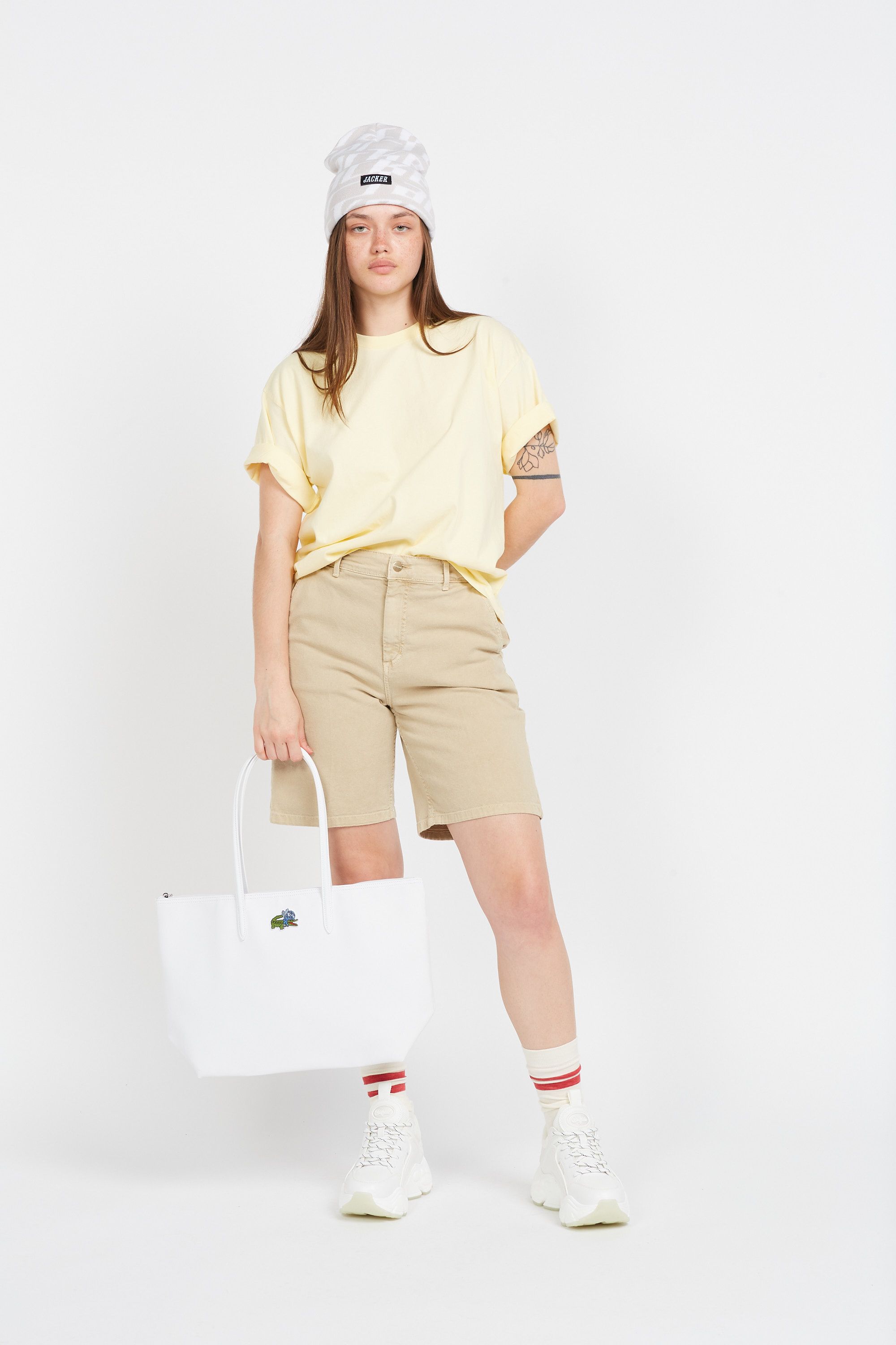 COLORFUL STANDARD T-shirt Jaune