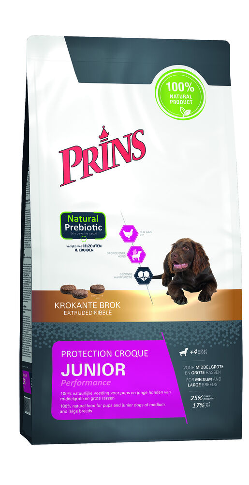 Prins Protection Croque Junior Performance - Hondenvoer - 2 Kilogram - kip