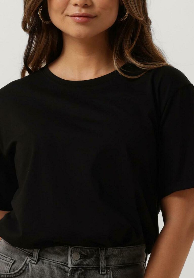 MSCH COPENHAGEN zwarte msch copenhagen t-shirt mschterina organic tee