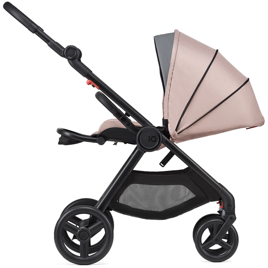 anex Kombikinderwagen 3 in 1 IQ rosy