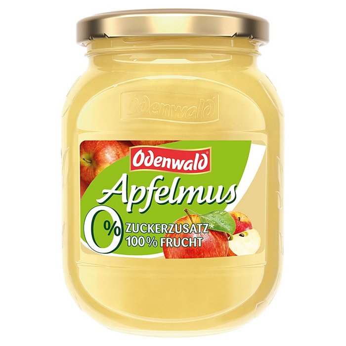 ODENWALD Apfelmus 360 g, ohne Zucker