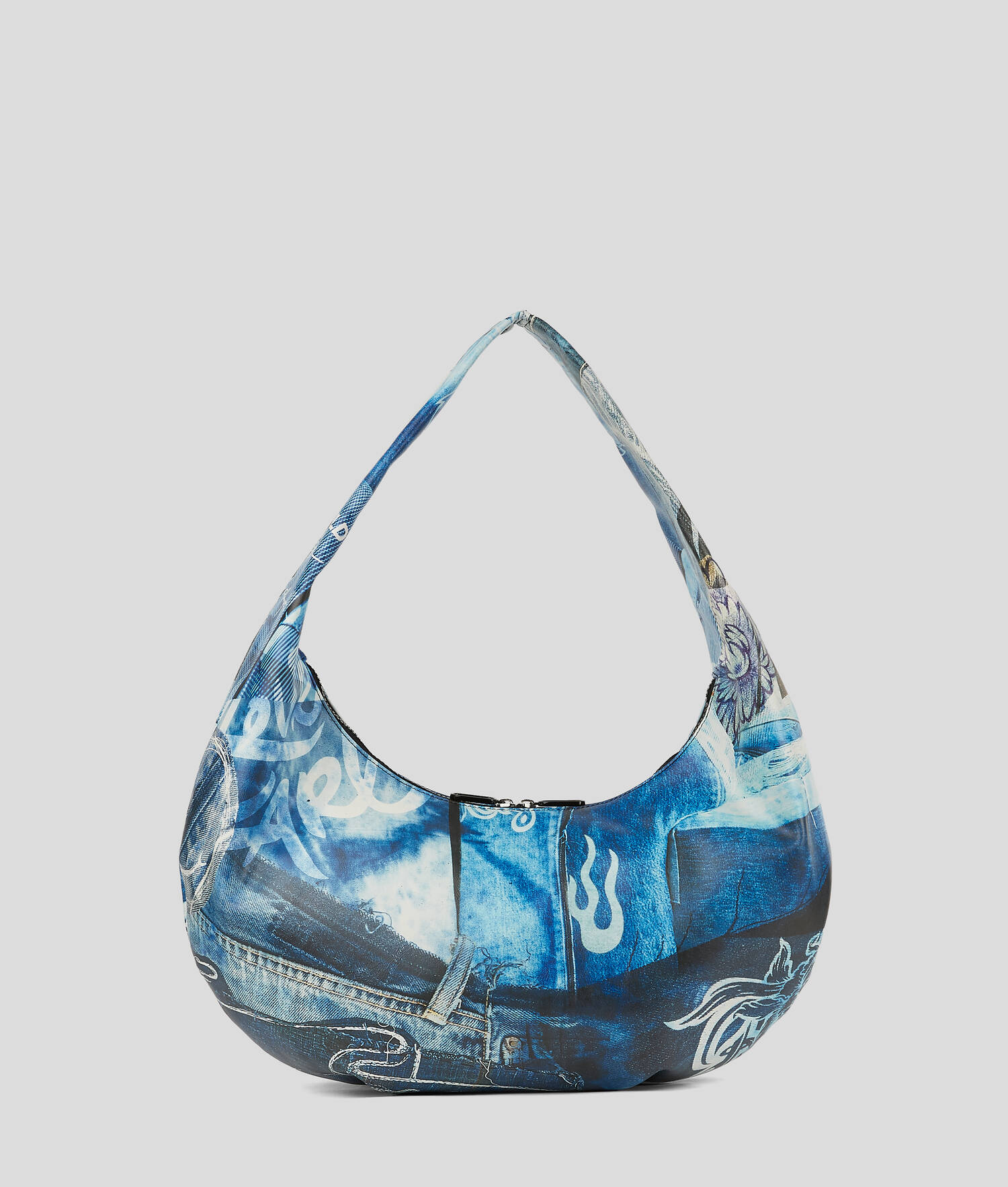 GRAND SAC BESACE KLJ X ATELIER RESERVÉ - Bleu de réserve