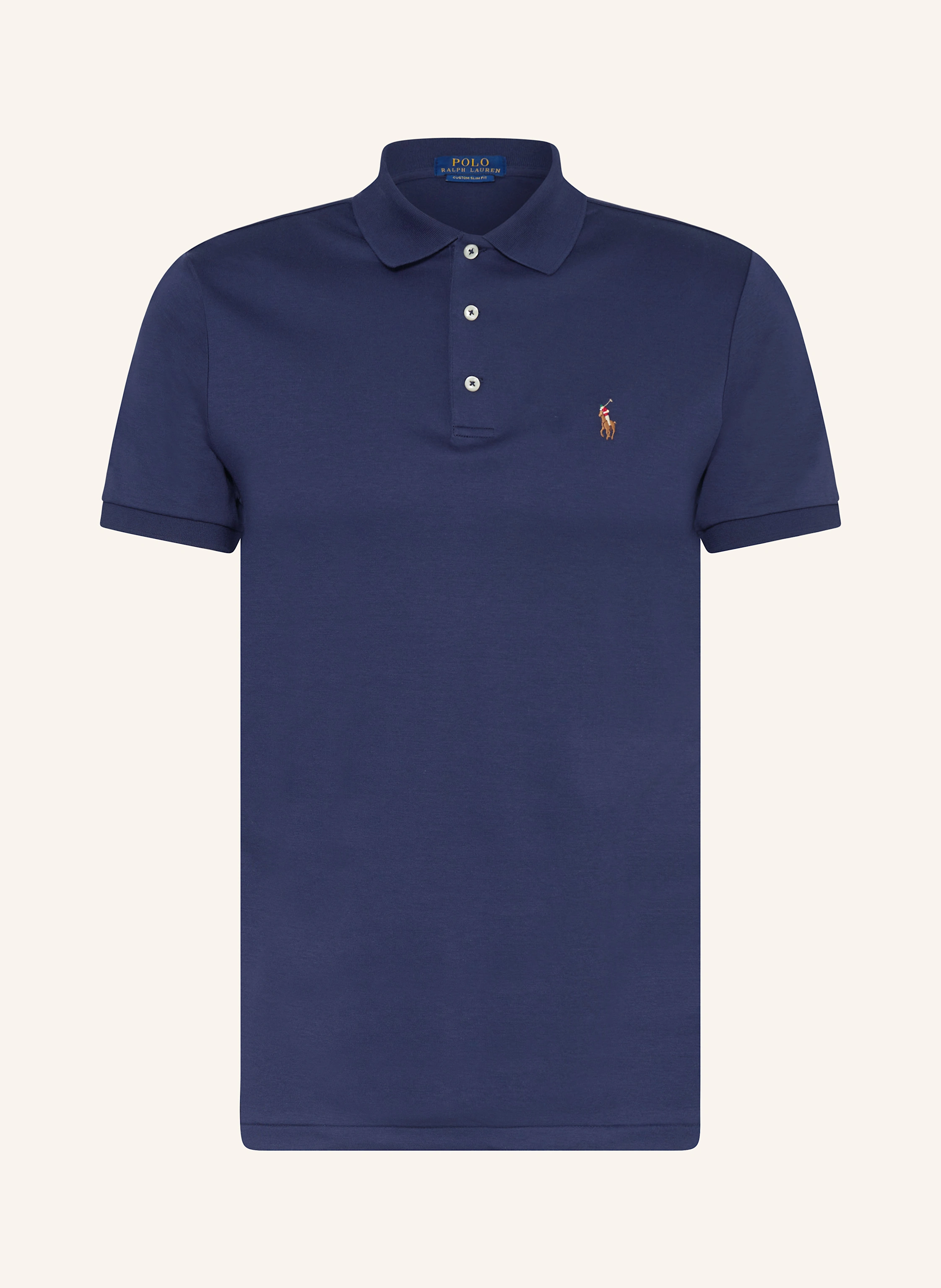 POLO RALPH LAUREN Jersey-Poloshirt Custom Slim Fit