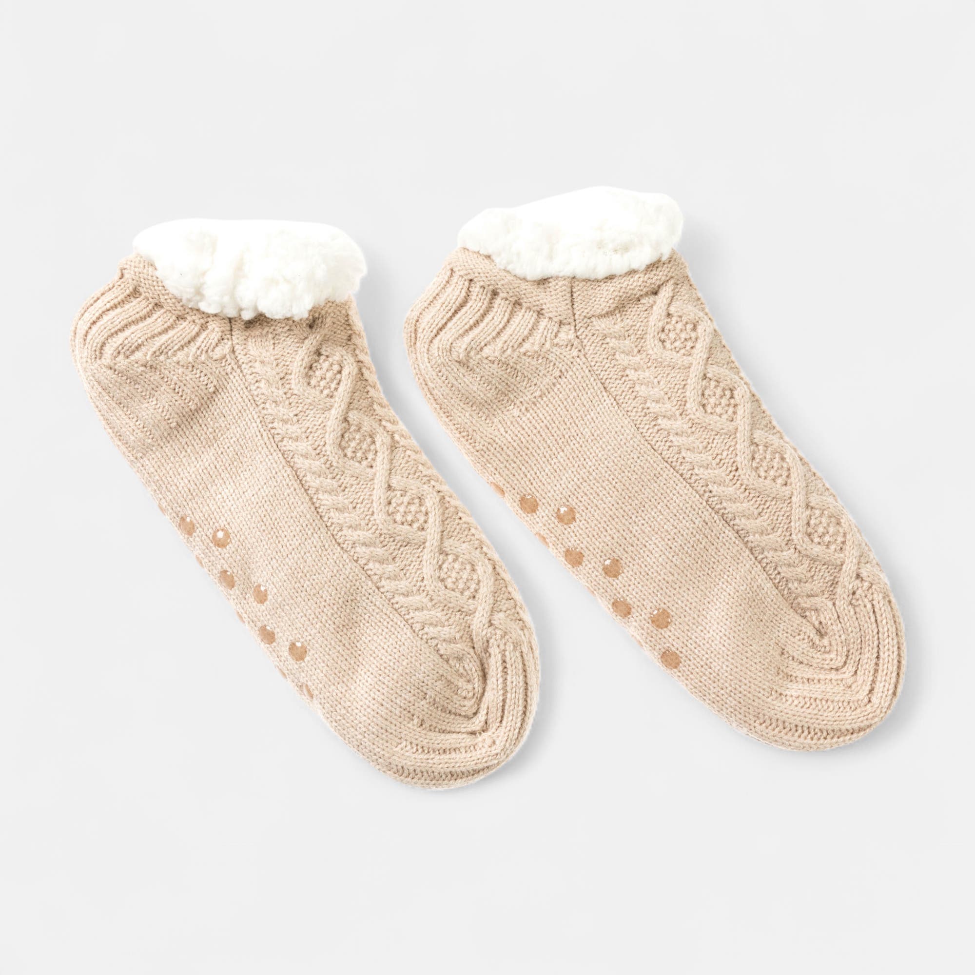 Chaussettes Femme beige
