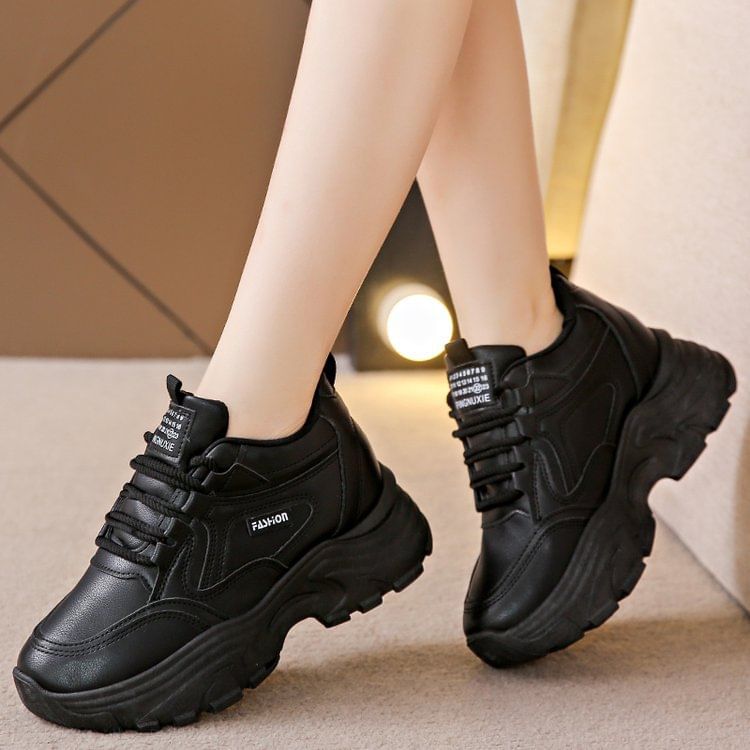 Asterisk - Platform Sneakers met letters