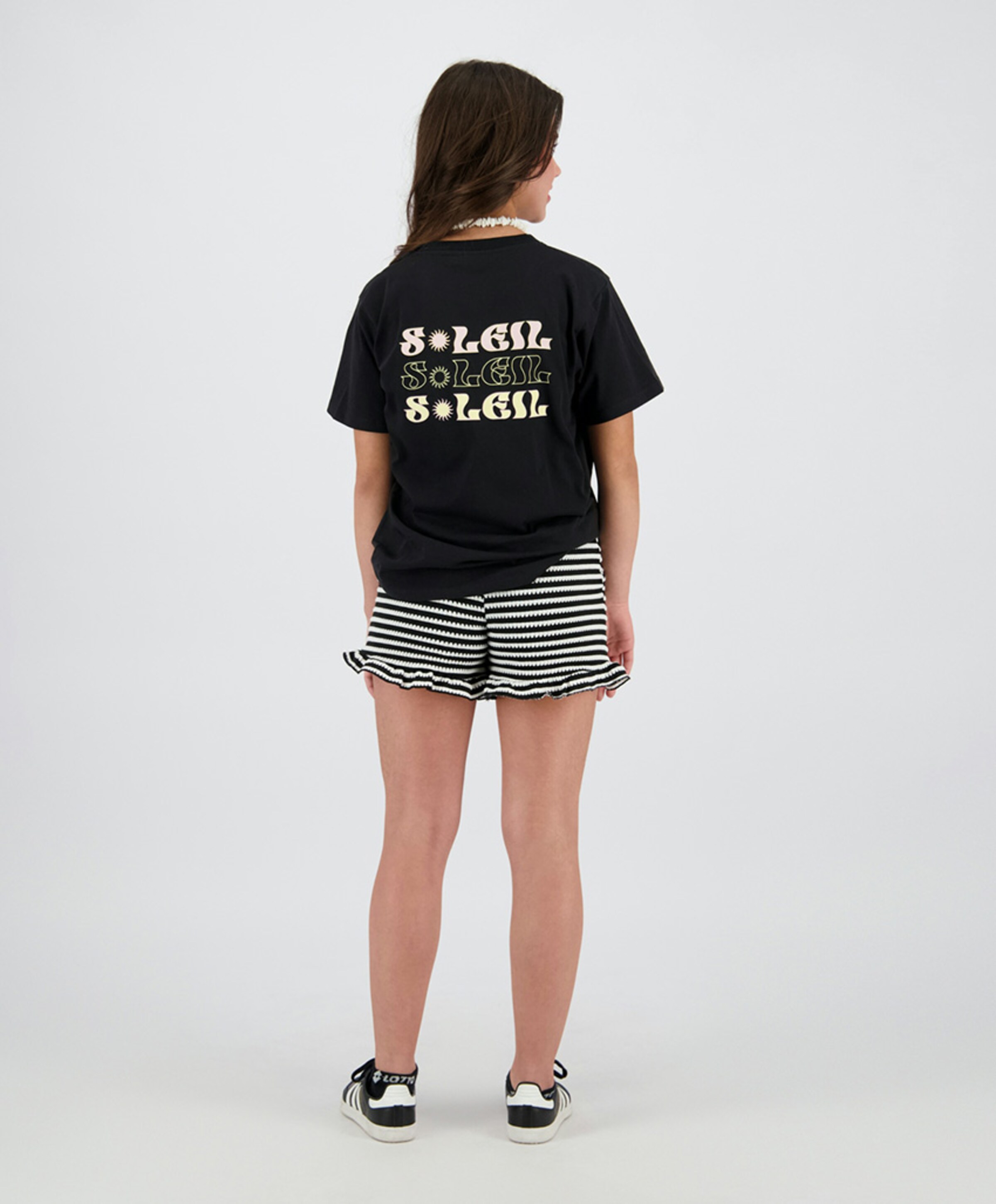 Raizzed Meisjes T-shirt zwart