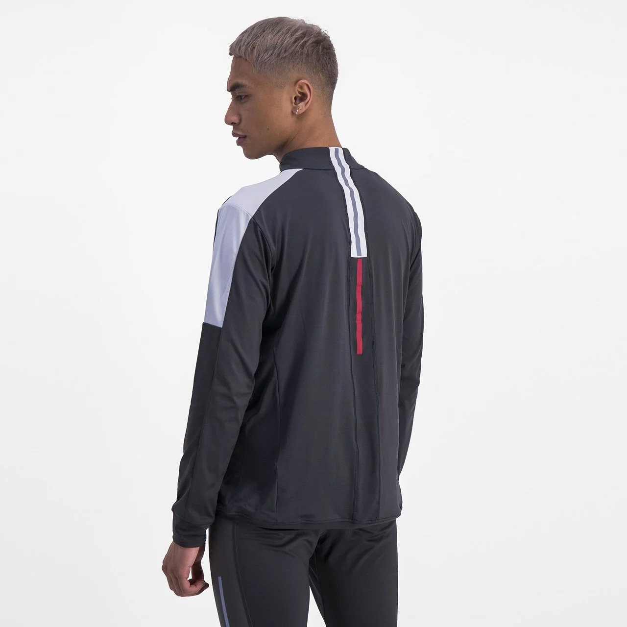 Carbon Wicking NTS 1/2 Zip Herre 12400/Phantom