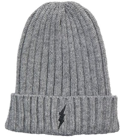 Petit by Sofie Schnoor Mütze - Strick - Grey Melange