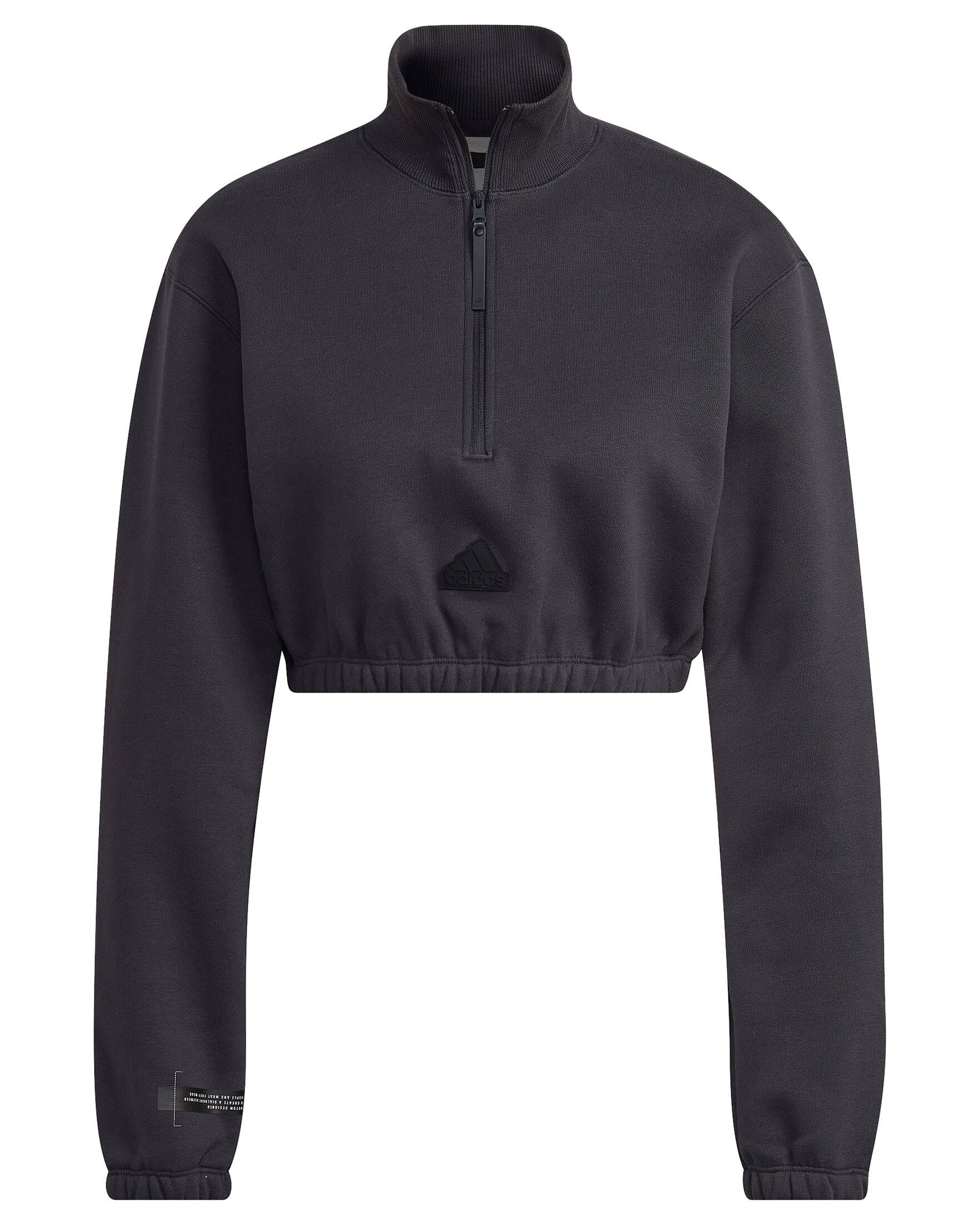 adidas Sportswear| Damen Sweatshirt CROPPED HALF-ZIP