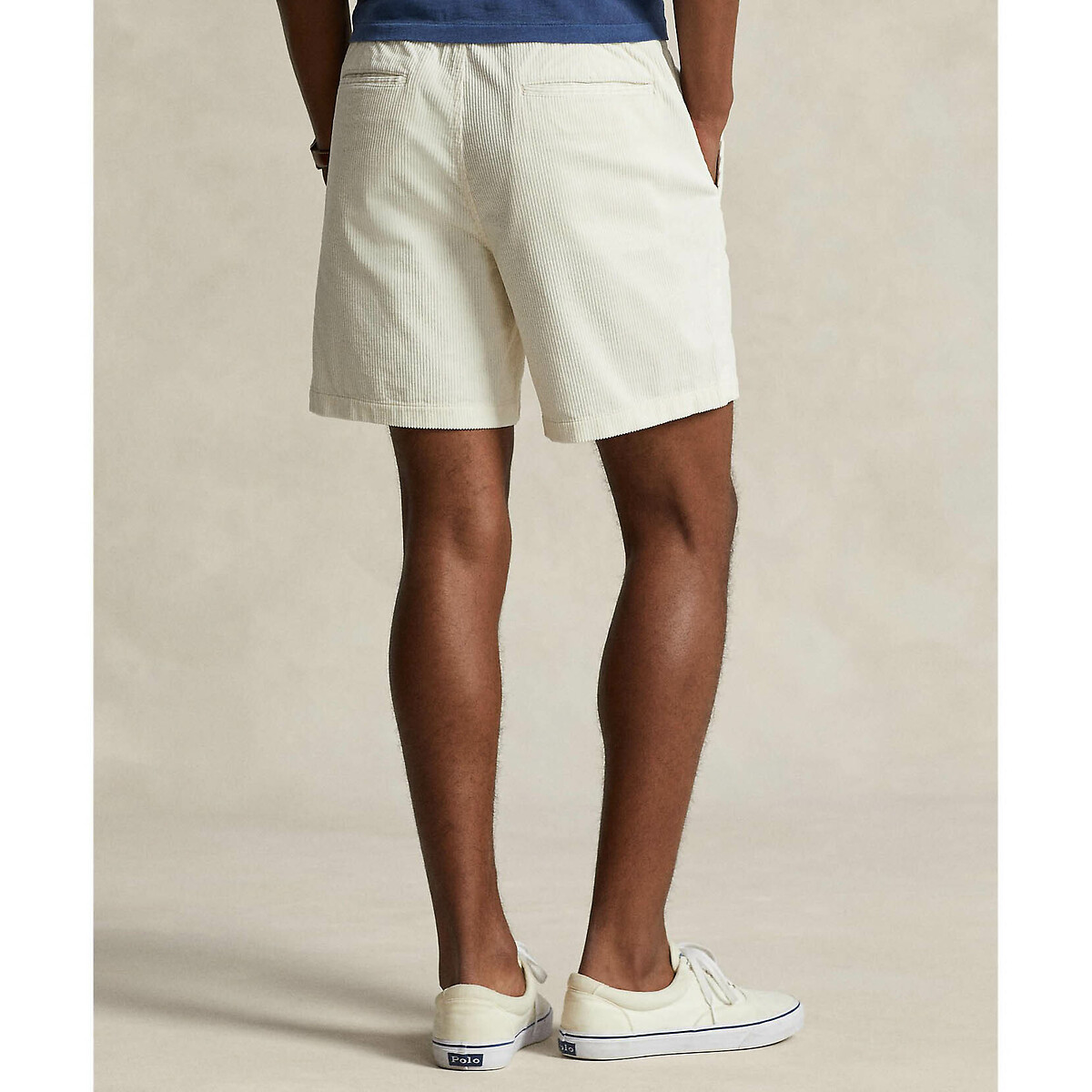 POLO RALPH LAUREN<br>Shorts de veludo com cordão