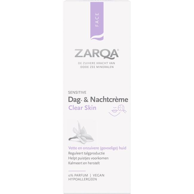 Zarqa Clear Skin Dag- en Nachtcrème 75 ML