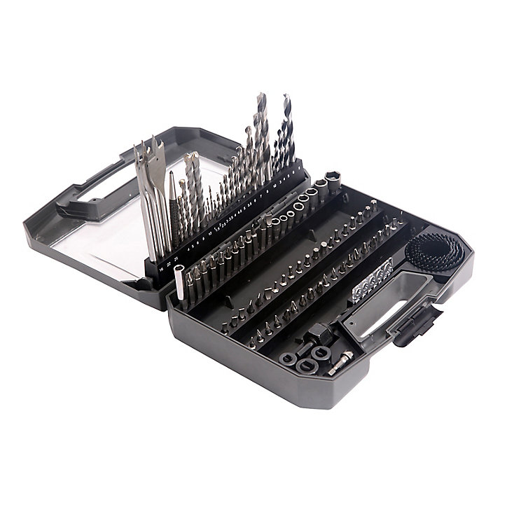 Coffret assortiment forets et embouts perçage vissage Universal (100 pcs)