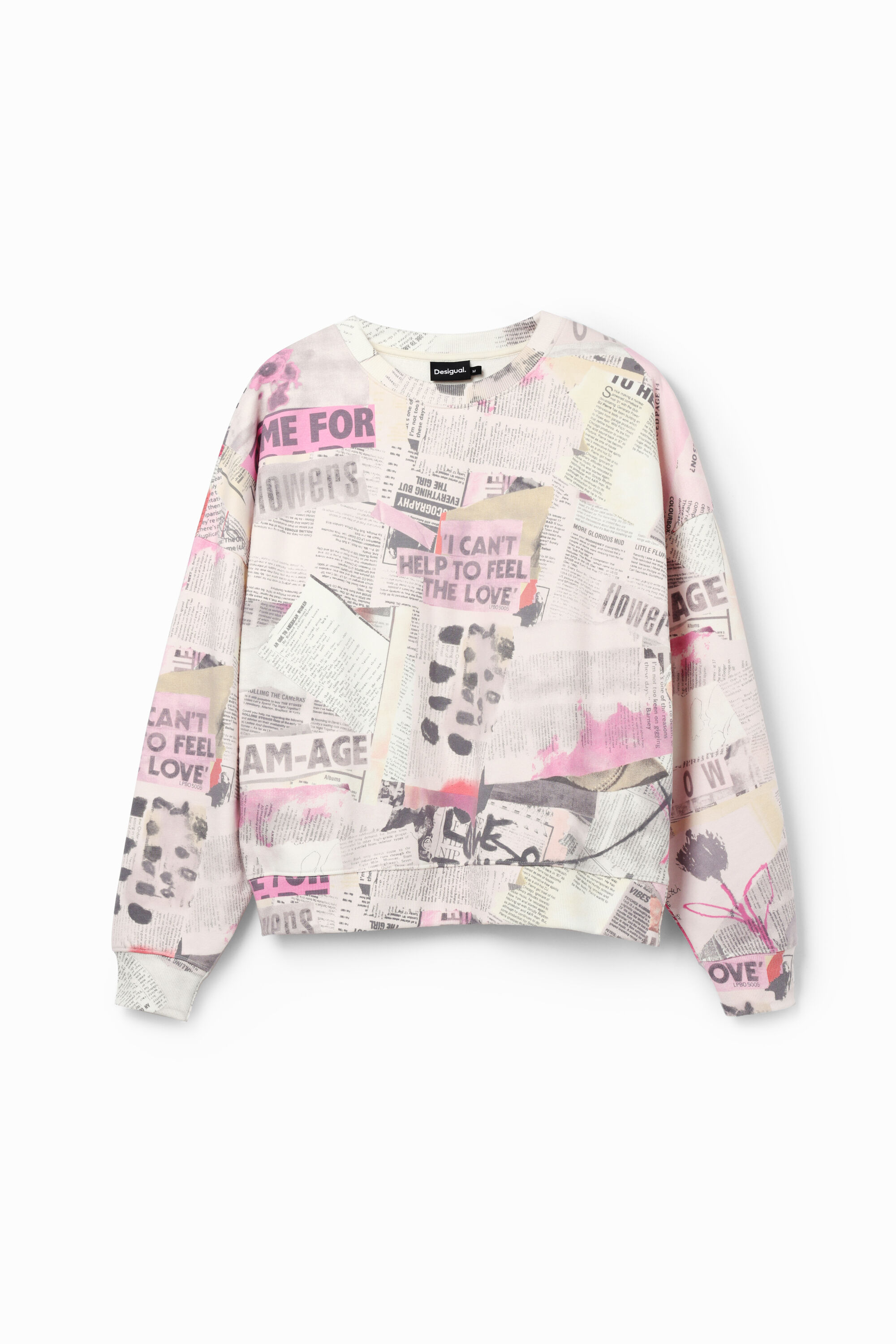 Sweat-shirt oversize journal