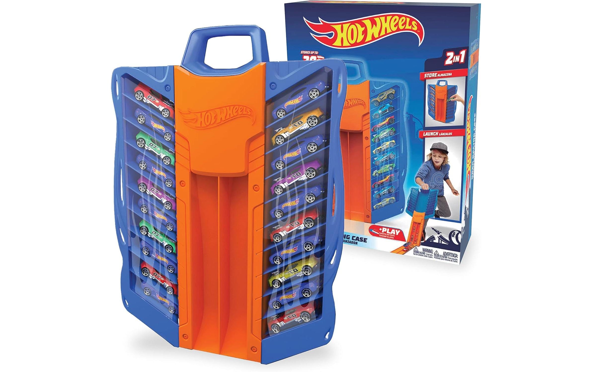 Action Cars 2-in-1 Multi Drag Race Car CaseAuto Tragekoffer