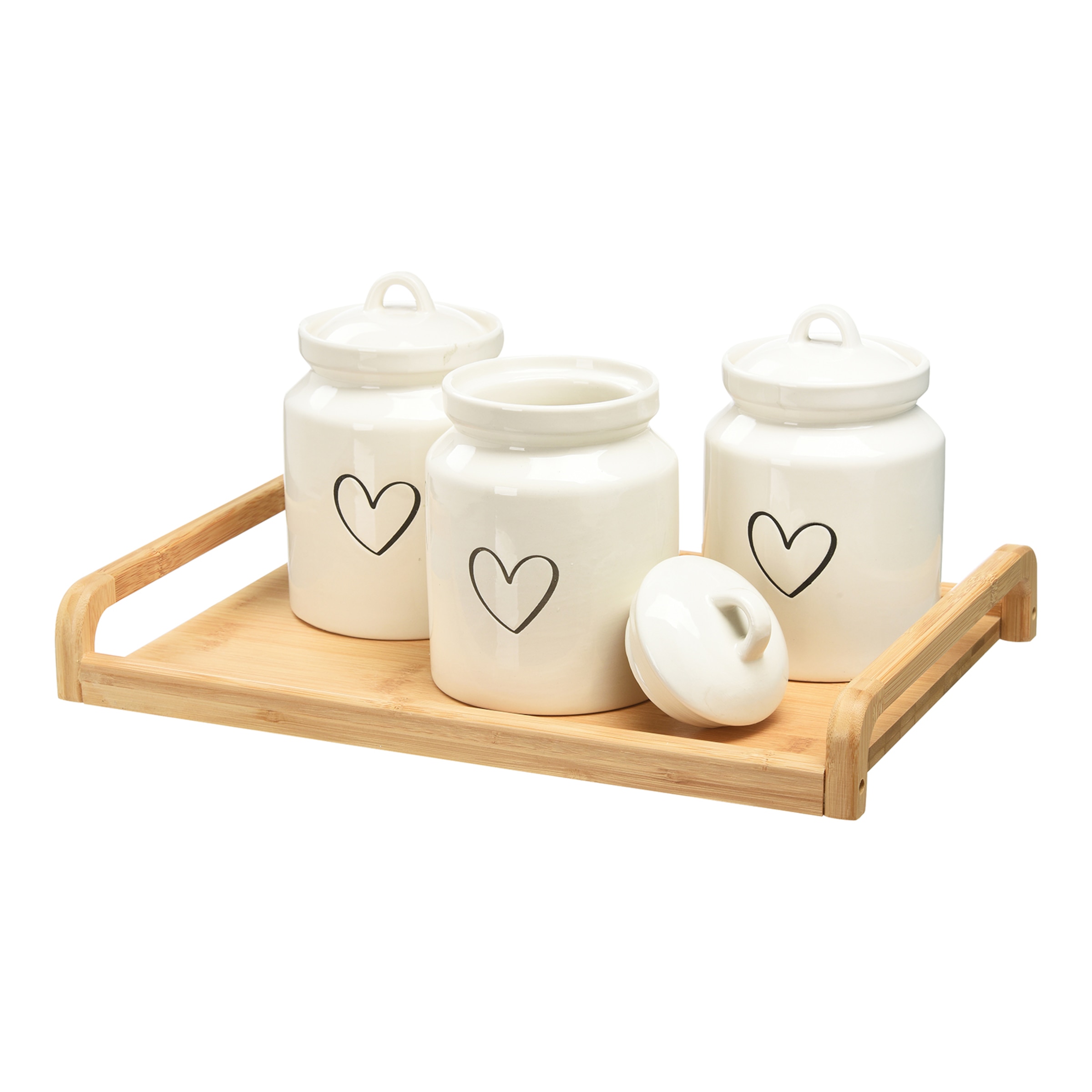 creme, 4-teilig