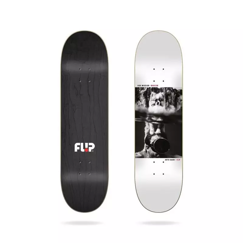 Plateau Skate FLIP Saari Sidemission Marlow White 8.25