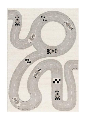 KMCarpets Gulvteppe Vei 80x150, Creme