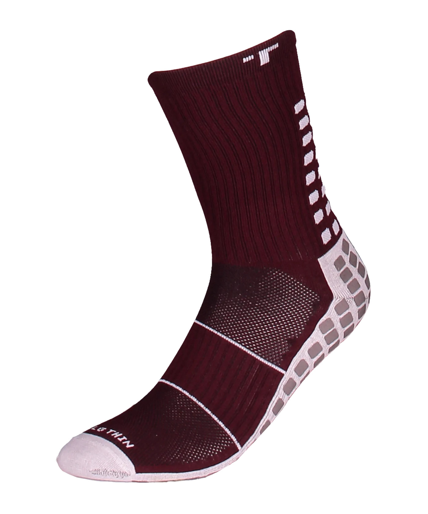 TruSox Mid Calf Thin 3.0 Socken Rot Weiss