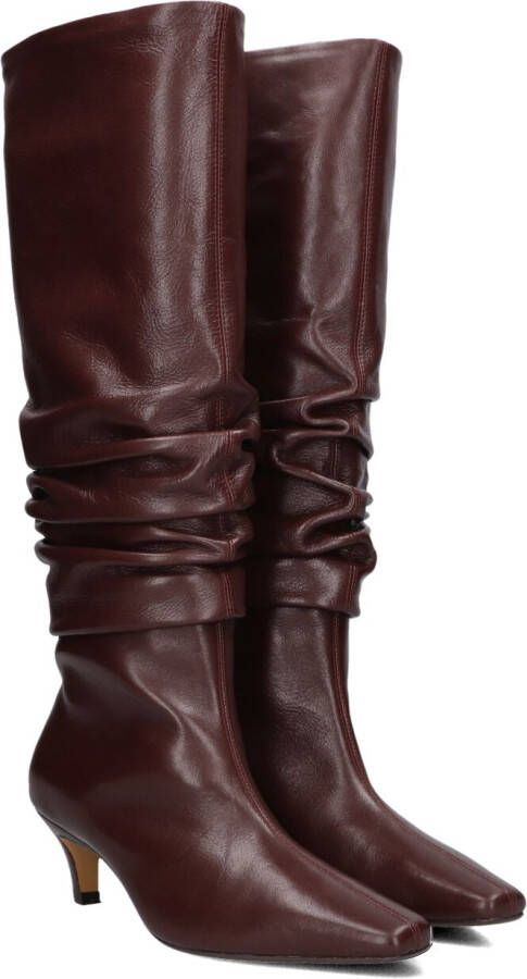 Inuovo B94009 Laarzen Leer Dames Bordeaux