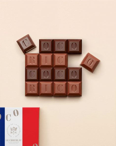 Coffret Cocorico Chocolat Noir & Lait | Le Chocolat Alain Ducasse 160g